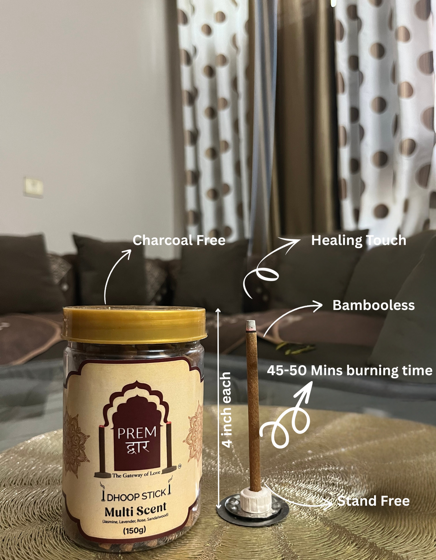 MULTI-SCENT DHOOP STICKS