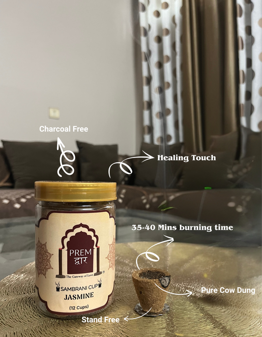 JASMINE SAMBRANI CUPS