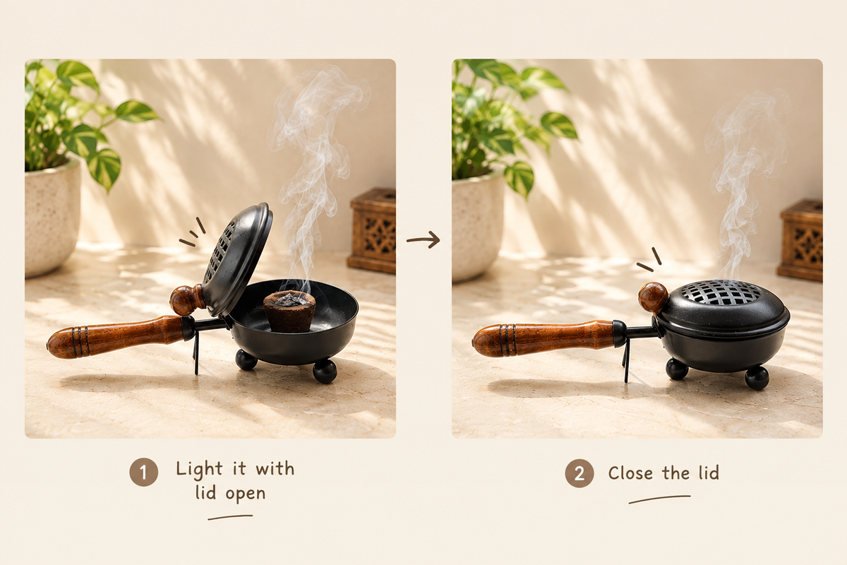 Dhoop Dani - Sambrani Cup Combo