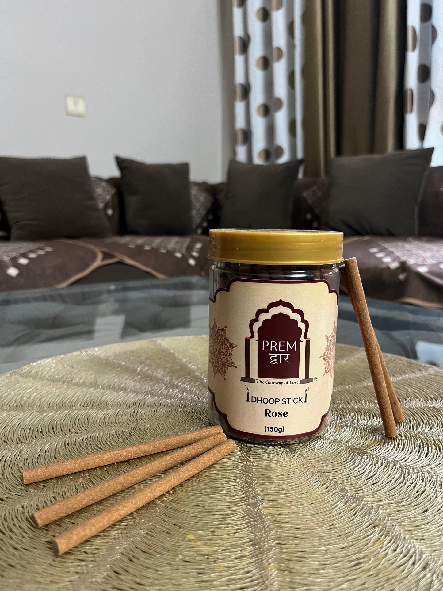 ROSE DHOOP STICKS