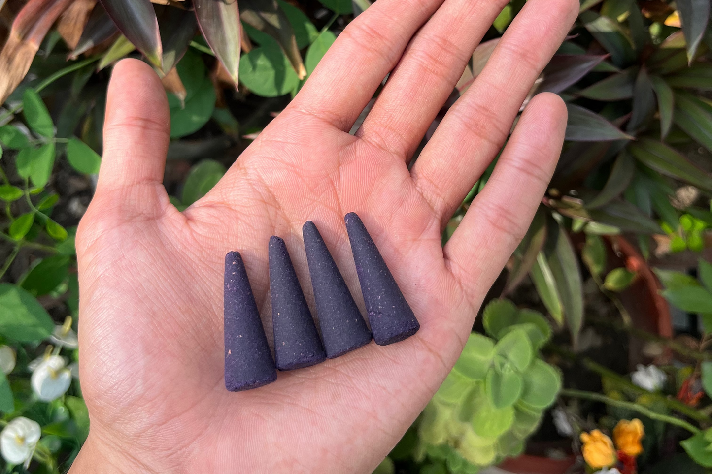 LAVENDER DHOOP CONES
