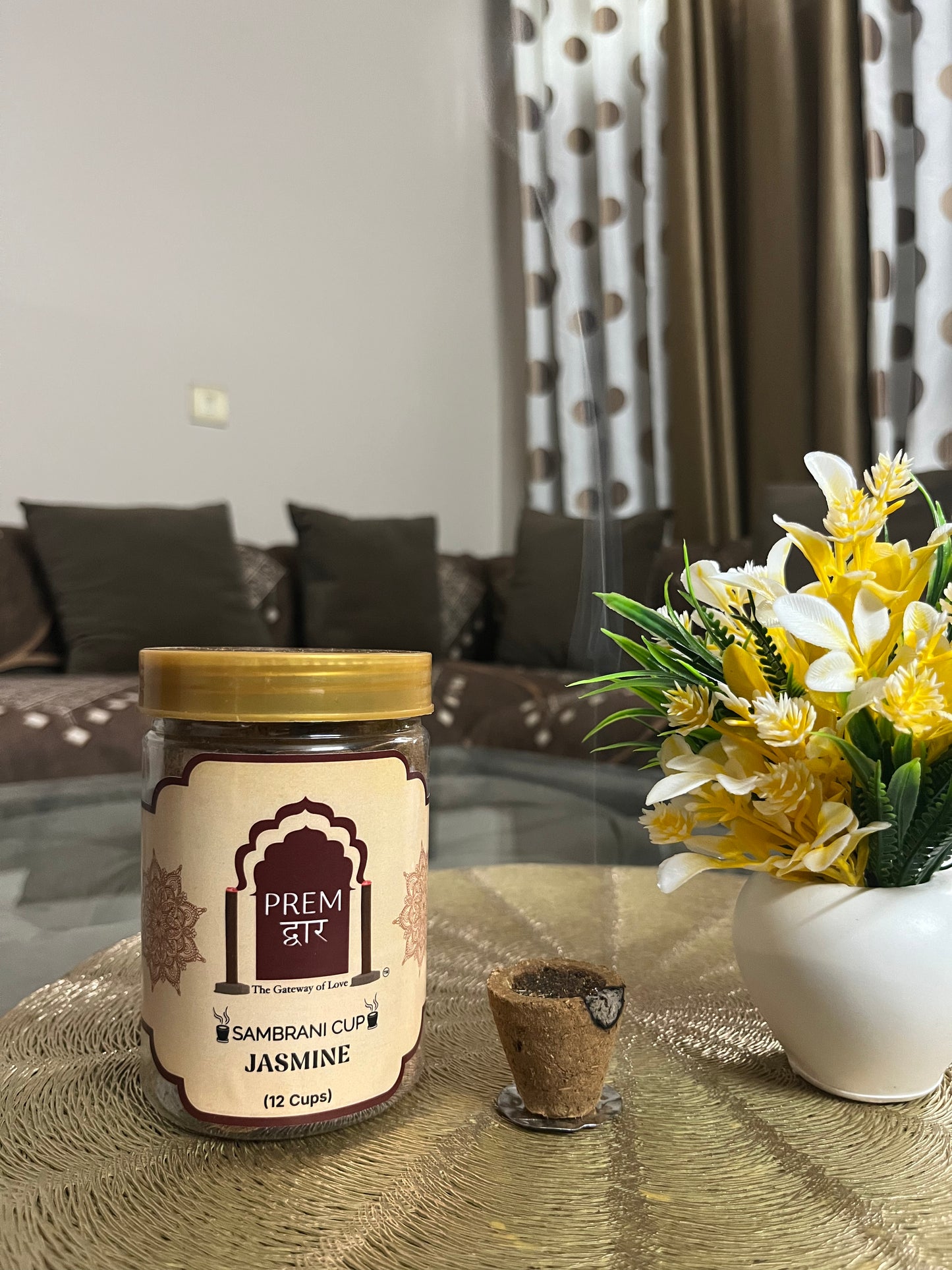 JASMINE SAMBRANI CUPS