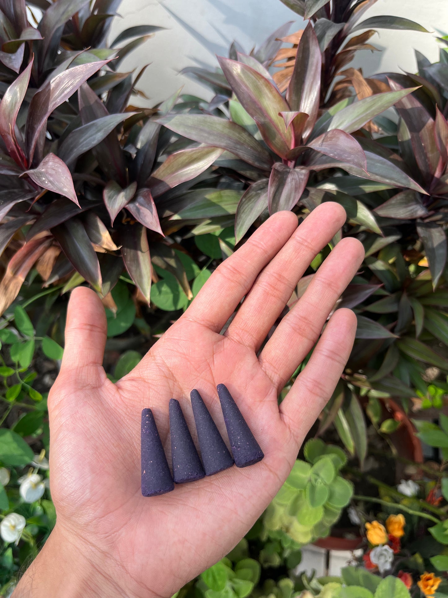 LAVENDER DHOOP CONES