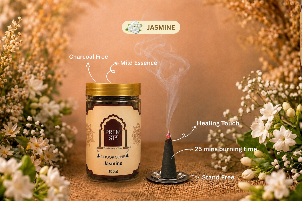 JASMINE DHOOP CONES