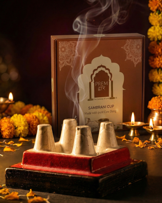 Ceramic Multi Purpose Mini Havan Kund for Sambrani Cups