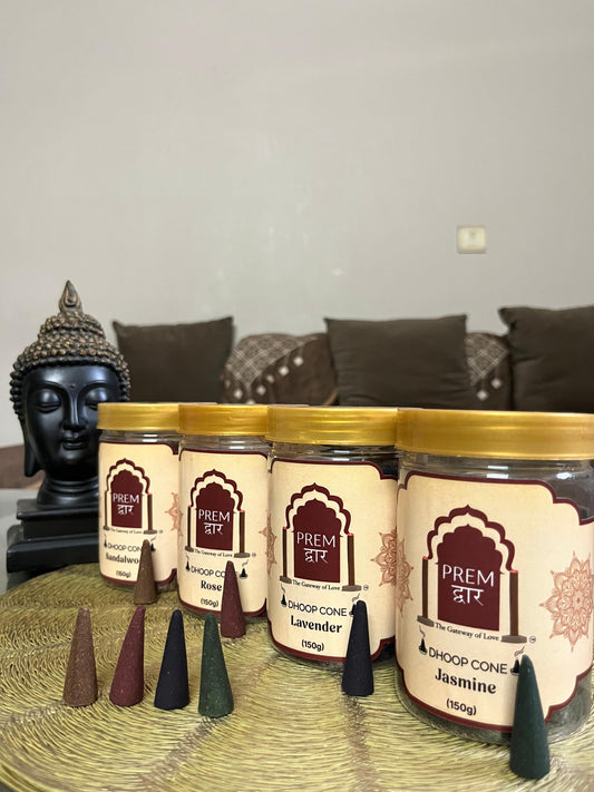 Pack of 4 - Dhoop Cones